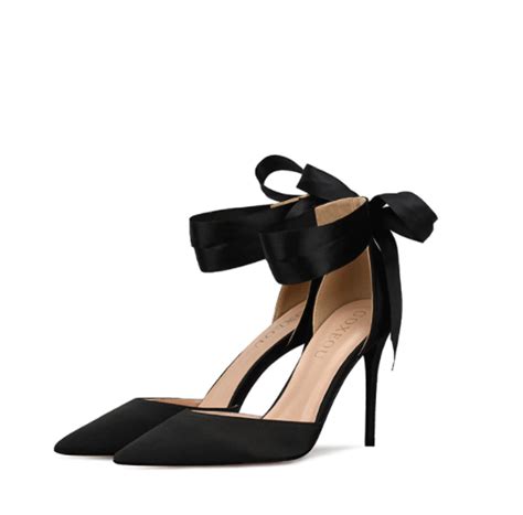 D Orsay Nude Red Black Bandage Pointed Toe On Luulla