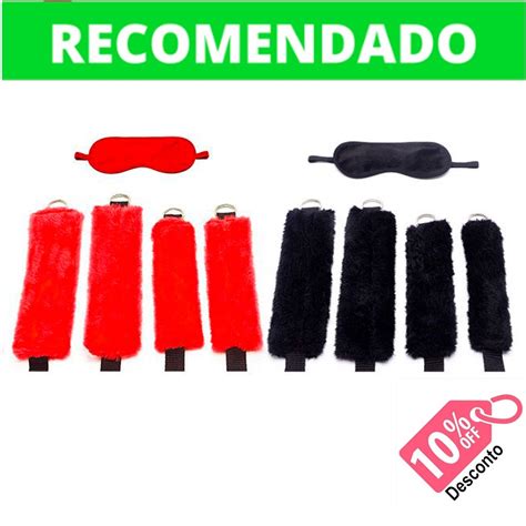 Kit Dominatrix Algemas Sensual Sexy Venda Tapa Olhos Frete Gr Tis Sex Shop Shopee Brasil