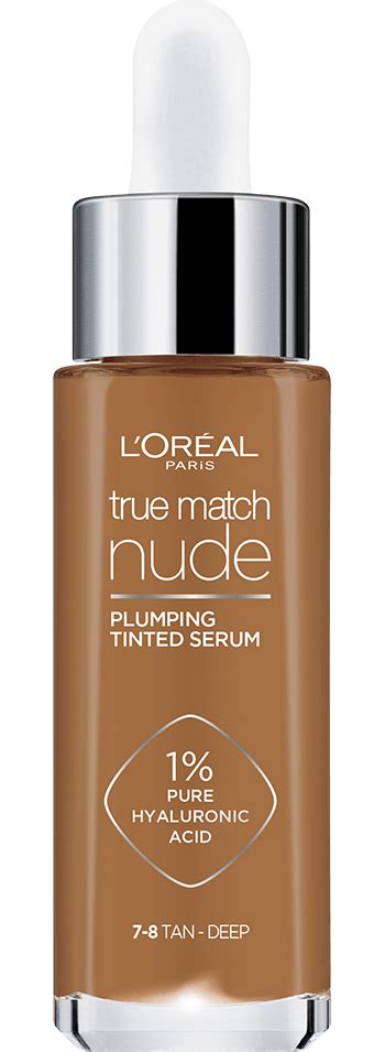 True Match Nude Plumping Tinted Serum Tan Deep L Oréal Paris