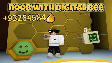 Noob With Digital Bee Gets 25 Bees In 1 Hour Bee Swarm Simulator