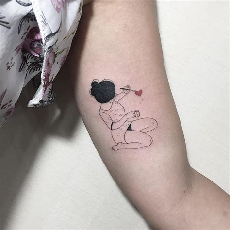 Tatuagem Feita Pela Tatuadora Day Ribeiro De Goi Nia Menina Pintando