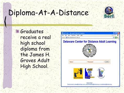 Ppt Delaware Center For Distance Adult Learning Powerpoint