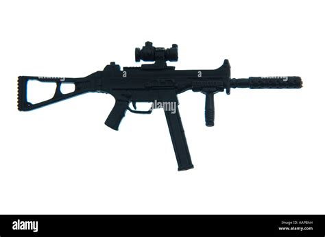 plastic model gun rifle arms stock photo alamy