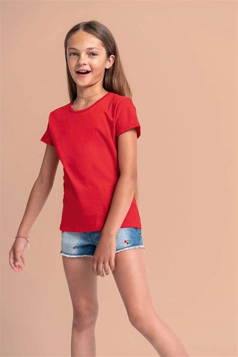 Girls Iconic 150 T Fruit Of The Loom 61 025 0