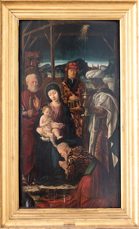 Adoration Des Mages Fin Xve S Tempera Sur Bois Italie H Flickr