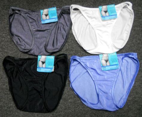 Pairs VANITY FAIR String Bikini ILLUMINATION Panty Solid Colors M EBay