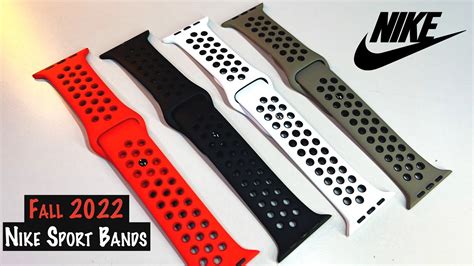 ALL NEW NIKE SPORT BANDS REVIEWED !! (ALL COLORS!) | FALL 2022 | One of ...