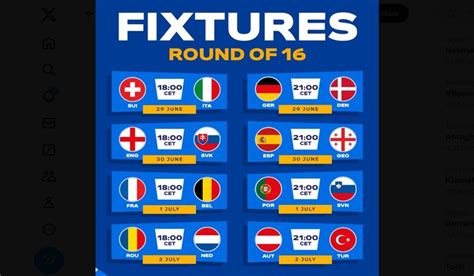 Ini Jadwal Lengkap Besar Euro