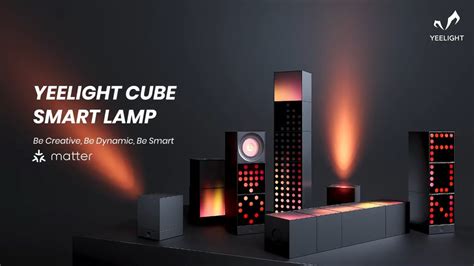 Yeelight LED Cubes Let You Create Colorful Light Displays