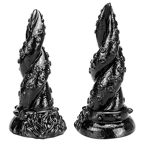 Consolador Anal Negro Con Ventosa Consolador Ultrasuave Para Mujeres Hombres Uso Manos Libres