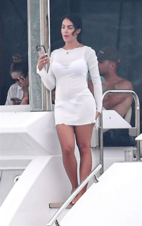 Georgina Rodriguez In A Bikini In Sardinia CelebMafia