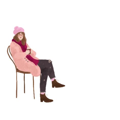 Hot Cocoa Girl Sticker By Lara Paulussen For IOS Android GIPHY