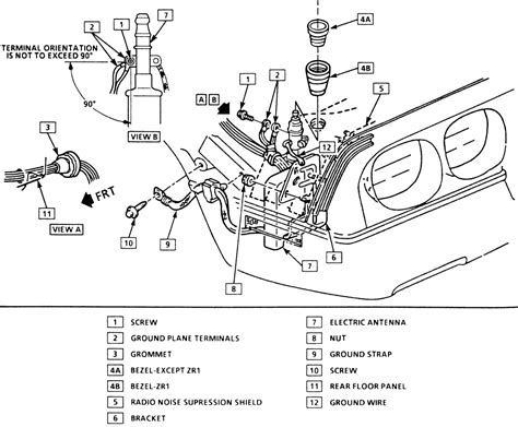 Corvette Antenna Wiring Diagram