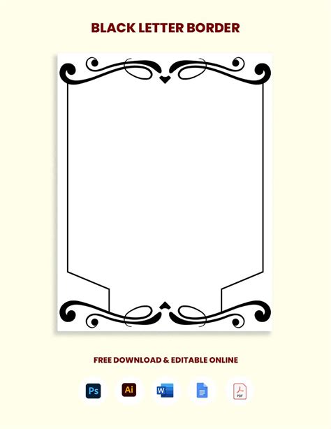 Page Border Template in Word - Download | Template.net