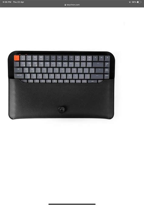 Keychron K3 E3 RGB Brown Optical Hot Swappable With Black Travel Pouch Computers Tech Parts