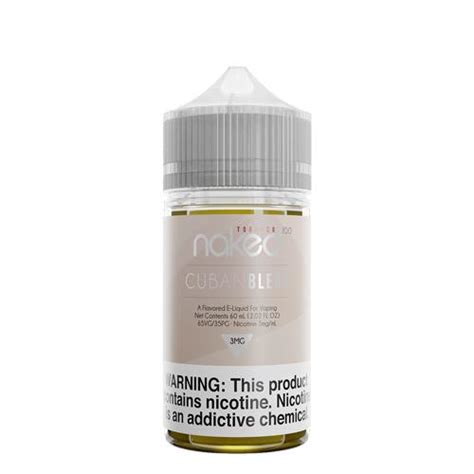 Naked Tobacco Cuban Blend Ml Vape Juice Mg Element Vape