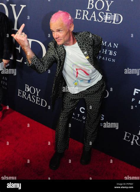 Los Angeles Ca October Musician Flea Of The Red Hot Chili Peppers Attends The Premiere Of