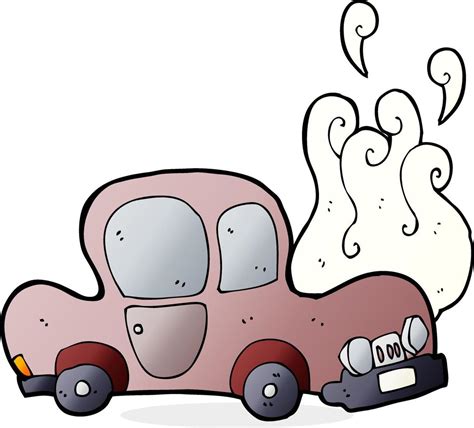 broken down car cartoon 12333367 Vector Art at Vecteezy