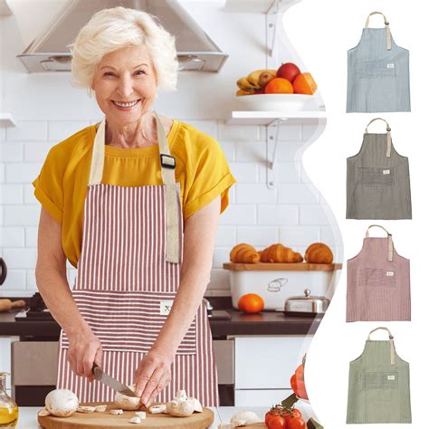 apron bib  pocketscotton linen materialheavy duty design