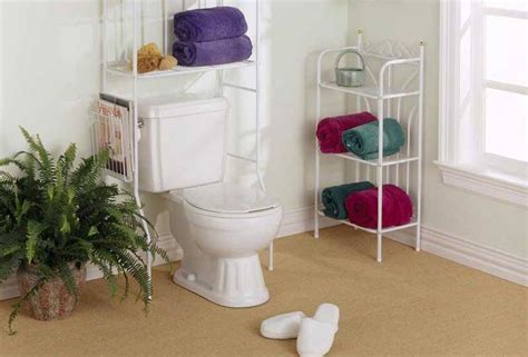 Напольная этажерка в ванную комнату: металлический стеллаж на колесиках ...