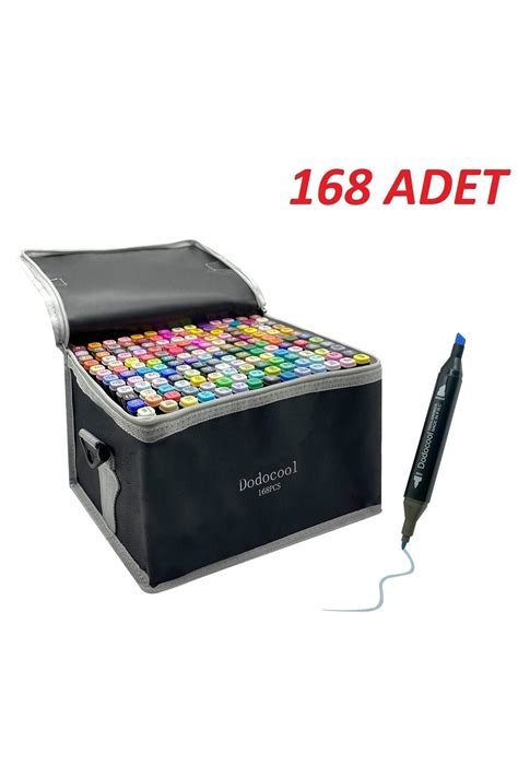 Dodocool Touch Marker Art Ift U Lu Adet Kalem Seti Antal Premium