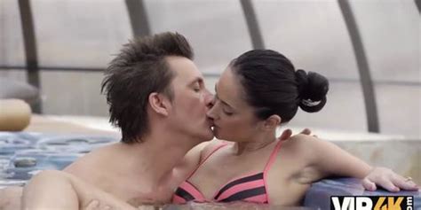 VIP K Rich Old Man Spends Wonderful Time With Gorgeous Brunette Tnaflix