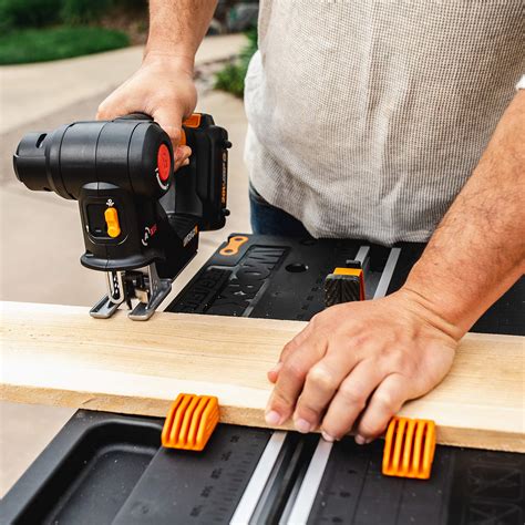 Worx Wx L V Power Share Axis Cordless Reciprocating Jig Saw Buy