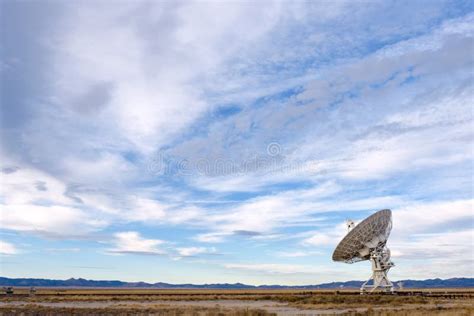vla radio telescope stock image image  flats communication