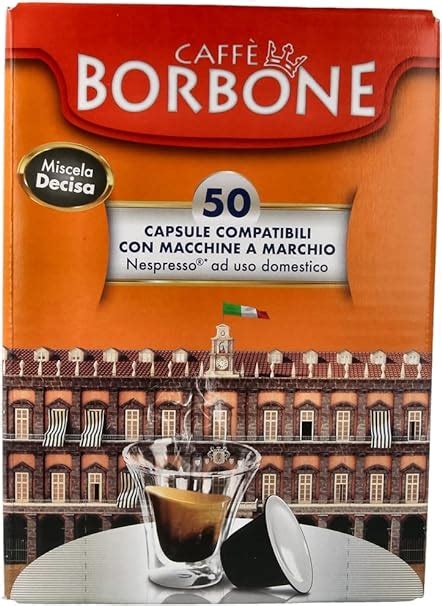 Caff Borbone Respresso Compatibili Nespresso Miscela Decisa