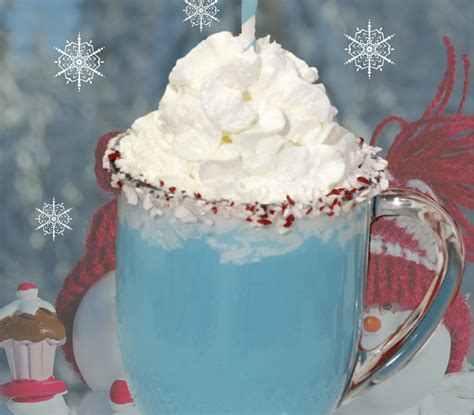 Disney S Frozen Hot Chocolate Recipe Blue Hot Chocolate