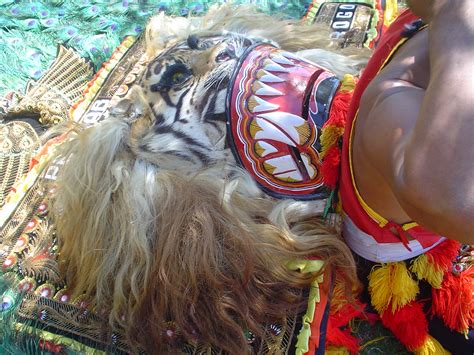 Barongan Barongan Reog Ponorogo Terbuat Dari Kulit Macan … Flickr