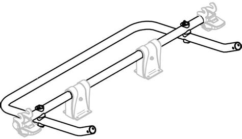 Schienenb Gel Tr Ger Thule Ersatzteil Nr F R Thule