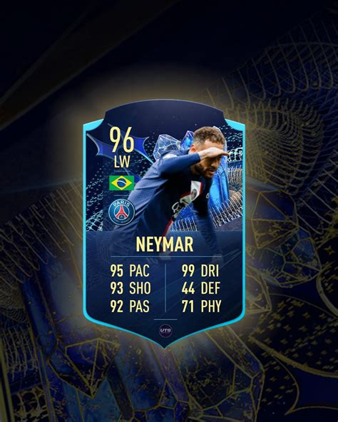 FIFA 23 News On Twitter TOTS Moments Neymar Official Ligue 1 Stats