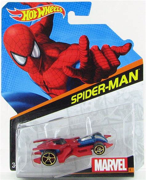 Mattel Spider Man Hot Wheels Marvel Character Car