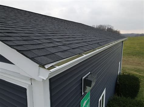 Marcellus Michigan Seamless Gutter And Gutter Topper Project Dennison