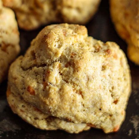 Easy Cornmeal Drop Biscuits No Buttermilk Milk And Pop