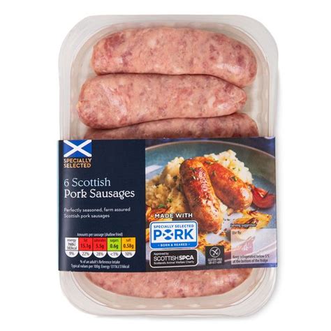 Morrisons The Best Pork Sausages 400g Meat Fish Fast 09 30 2023