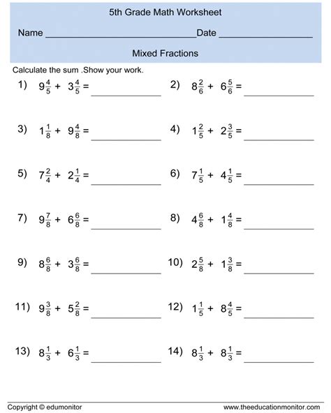 Properties Of Math 5th Grade