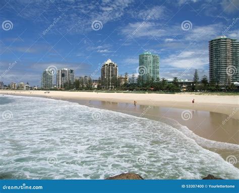 Coolangatta Beach Editorial Image Image Of Ocean White 53307400