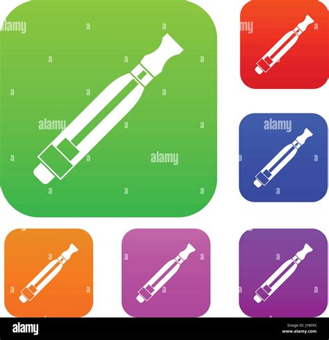 Clearomizer Set Collection Stock Vector Image And Art Alamy