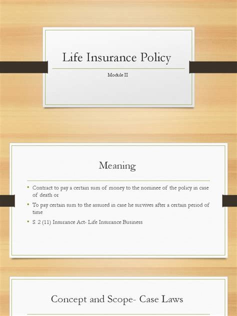 Life Insurance Policy | PDF | Life Insurance | Insurance