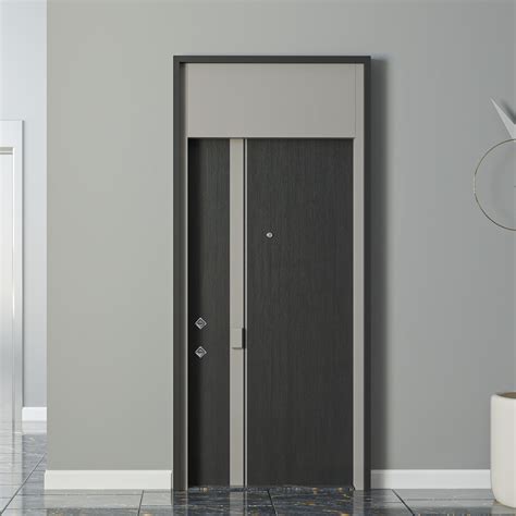 Line Portal Steel Door