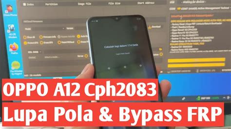 OPPO A12 CPH2083 Lupa Pola Sandi Bypass FRP UNLOCKTOOL NEW APPDATE 100