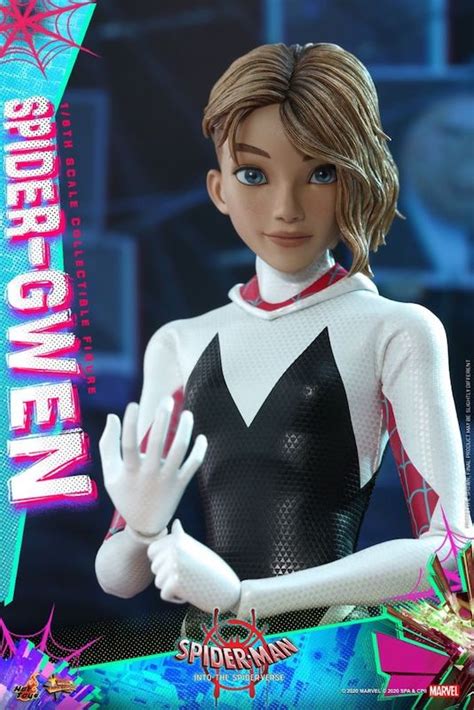 Hot Toys Spider Man Into The Spider Verse Spider Gwen Sixth Scale Figure