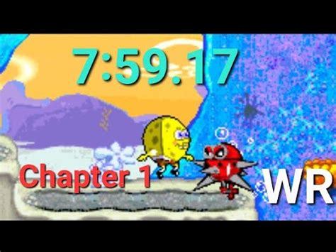 SpongeBob SquarePants Battle For Bikini Bottom GBA Chapter 1 Speedrun In 7 59 17 World