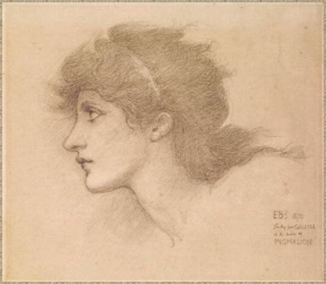 Sir Edward Burne Jones Pygmalion And The Image Study Of Maria