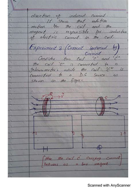 Solution Fraday And Henry Experimet Of Electromagnetic Induction