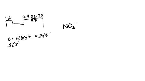 SOLVED: no3-: total valence electrons, electron group geometry ...