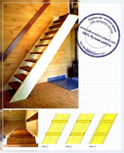 Лестничный марш своими руками (+фото) | DIY - как сделать самому!