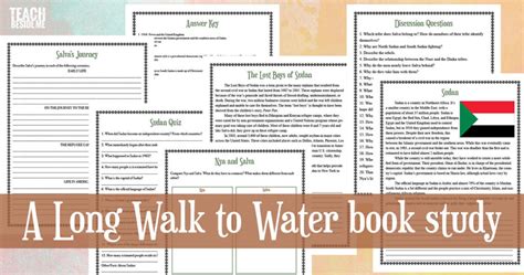 A Long Walk To Water Pages